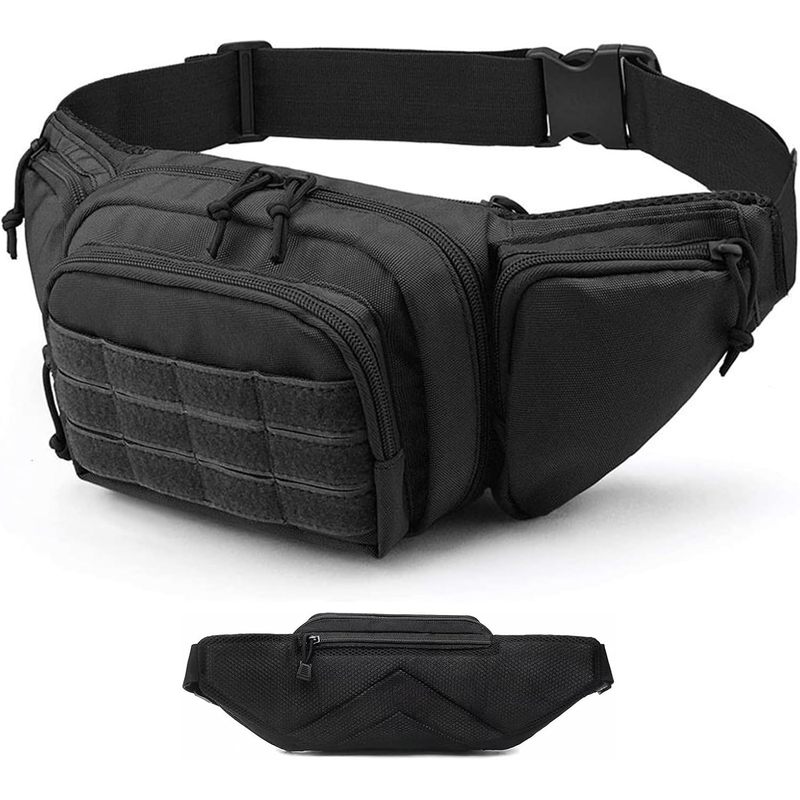 Fishing Kit Compact - Torba biodrowa 600D Oxford z wieloma
