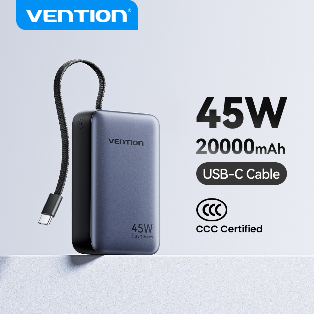 Vention CCC 45W 20000mAh Power – Solar Emergency Charger recenzja i cena
