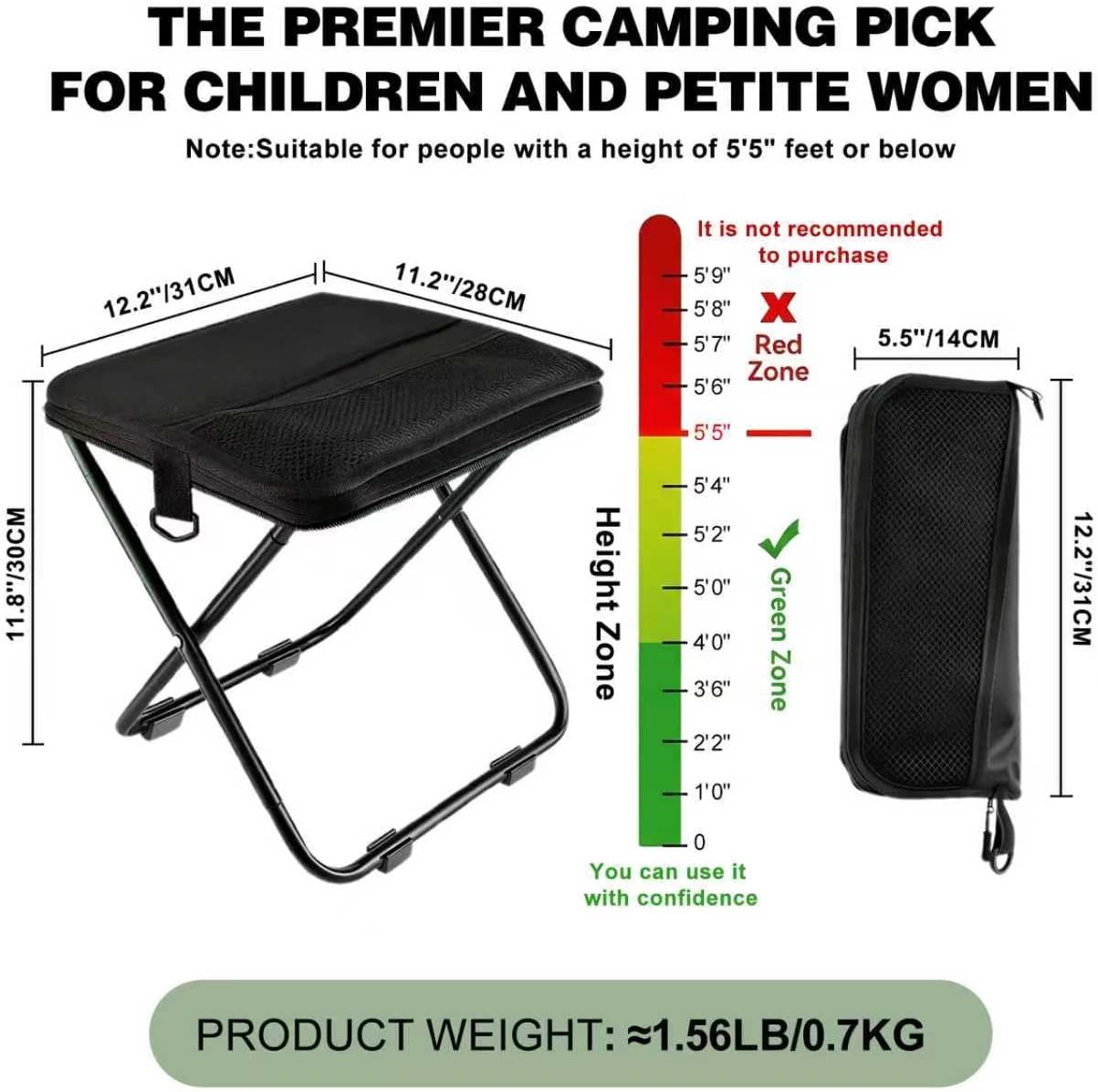 Składane krzesło kempingowe GM – Fishing Kit Compact recenzja i cena