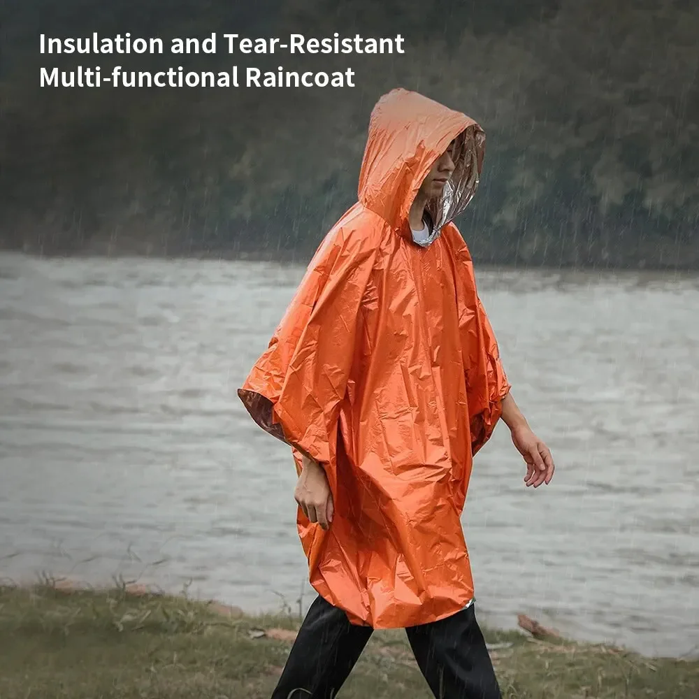 Aluminiowa, powlekana folią al – Emergency Poncho Rain recenzja i cena